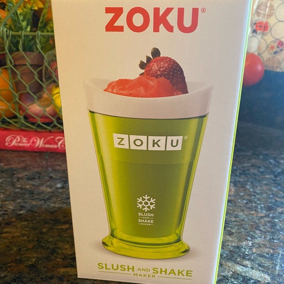 NIB NWT Personal Zoku Slush and Shake Maker-lime green - Picture 6 of 6